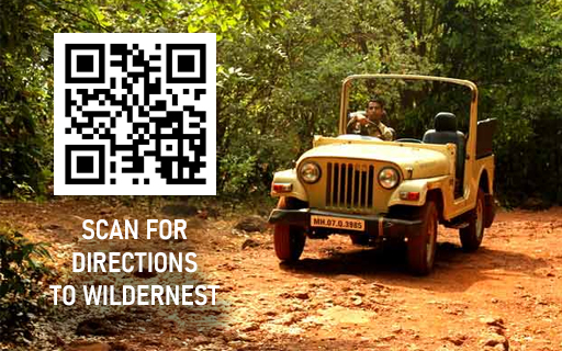 Scanner QR Code | Directions to Wildernest Nature Resort Goa