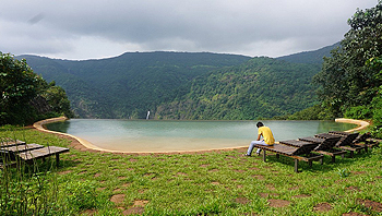 Swimming Pool at Swapnagandha Resort Goa