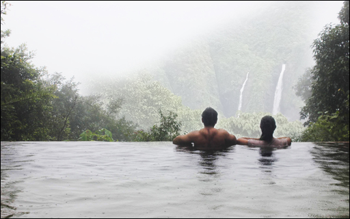 View from the Infinity Pool | Wildernest Nature Resort Goa