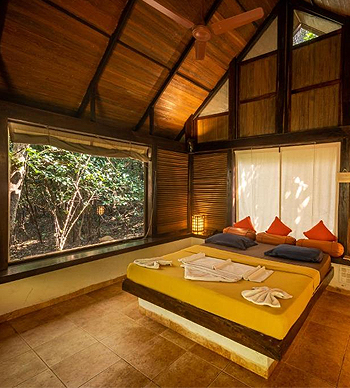 Interiors of Wildernest Cottage